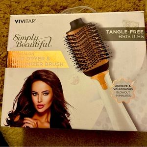 Hair brusher and volumizer brush